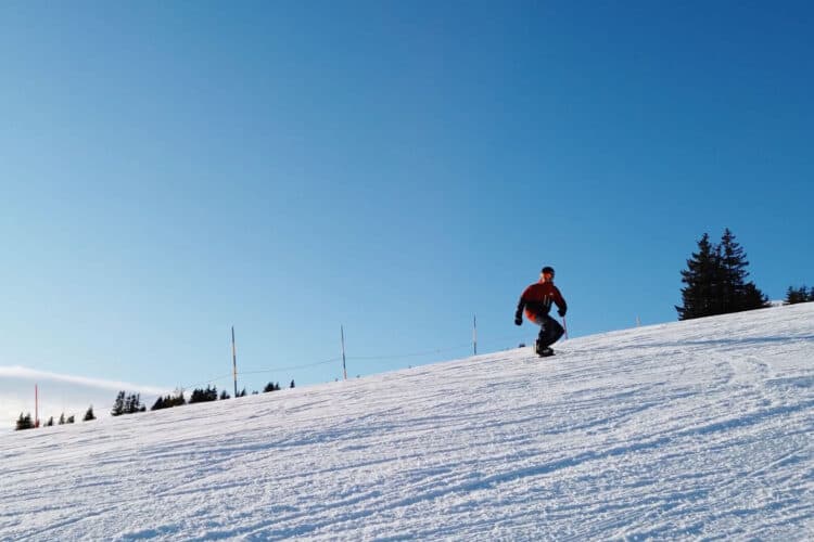 Beugeschwung gerutscht